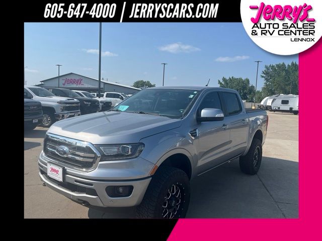 Silver Metallic 2020 Ford Ranger Pickup Truck Four-Wheel Drive Automatic