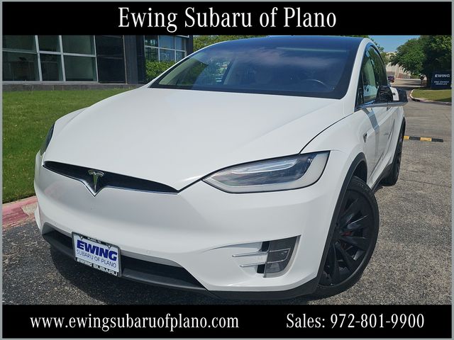 Solid White 2016 Tesla Model X P90D AWD SUV / Crossover All-Wheel Drive 1-Speed Automatic