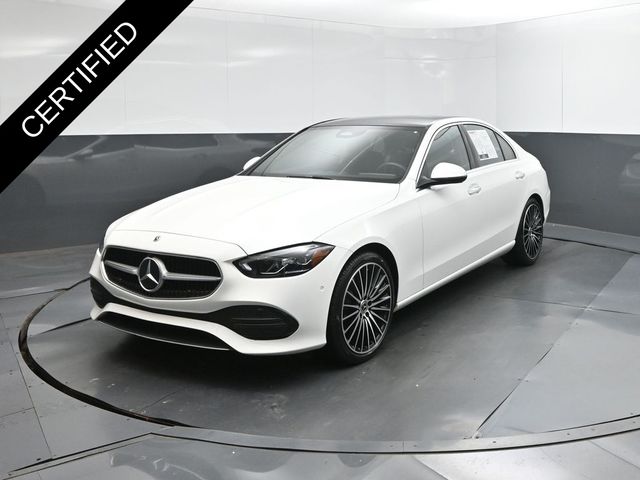 Polar White 2026 Mercedes-Benz C-Class Sedan Rear-Wheel Drive 9-Speed Automatic