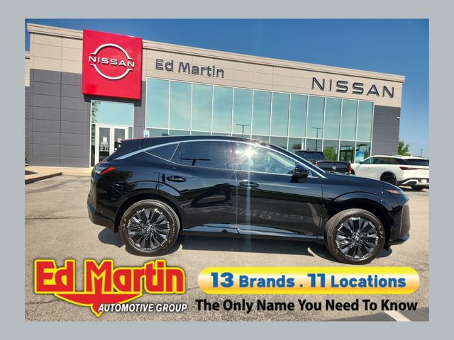 Super Black 2025 Nissan Murano SUV / Crossover All-Wheel Drive 9-Speed Automatic