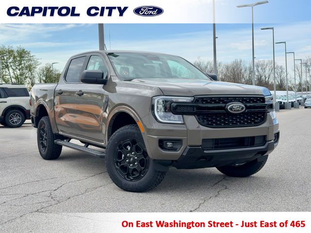 Marsh Gray 2026 Ford Ranger XLT SuperCrew 4WD Pickup Truck Four-Wheel Drive Automatic