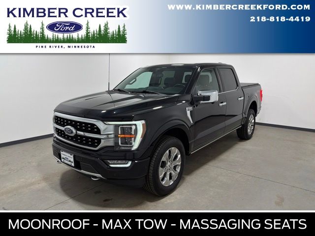 Agate Black Metallic 2022 Ford F-150 Pickup Truck Four-Wheel Drive Automatic