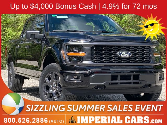 Black Metallic 2026 Ford F-150 Pickup Truck Four-Wheel Drive Automatic