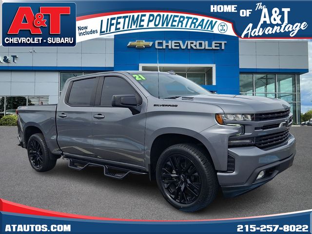 used 2021 Chevrolet Silverado 1500 car, priced at $38,440