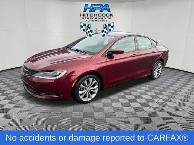 Velvet Red Pearlcoat 2015 Chrysler 200 Sedan Front-Wheel Drive 9-Speed Automatic