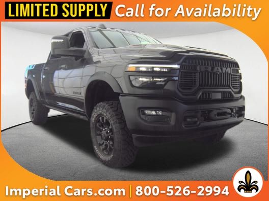 Diamond Black Crystal Pearlcoat 2025 RAM 2500 Pickup Truck Four-Wheel Drive 8-Speed Automatic