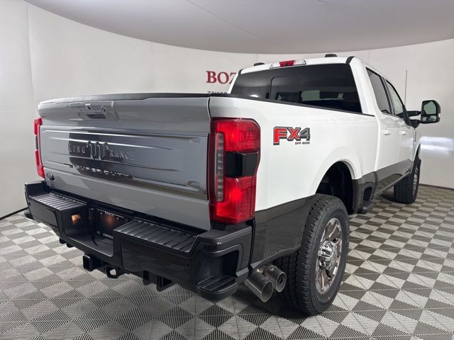 2025 Star White Metallic Tri-Coat Ford Super Duty F-250 SRW King Ranch 4X4 Truck