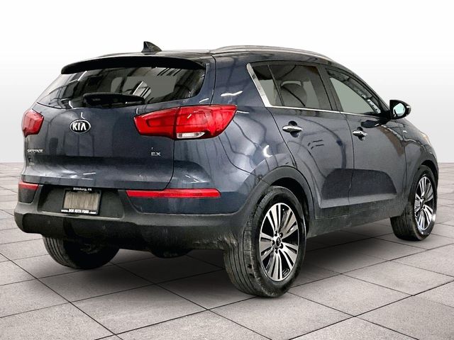 2016 Kia Sportage EX Blue at Phil Fitts Ford