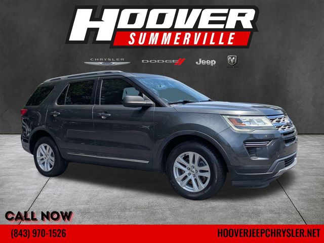 Gray (Magnetic Metallic) 2018 Ford Explorer XLT AWD SUV / Crossover All-Wheel Drive 6-Speed Automatic