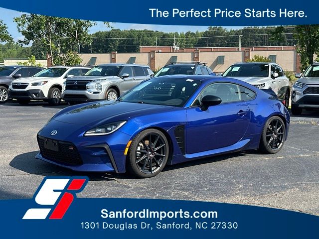 Blue 2023 Toyota GR86 Coupe Rear-Wheel Drive 6-Speed Manual