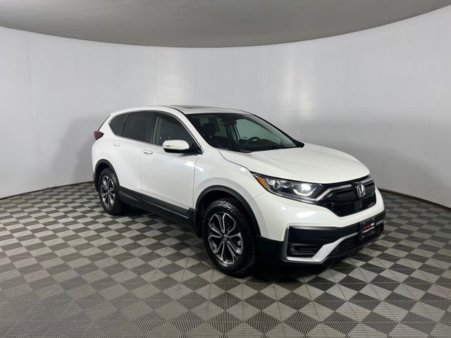 Platinum White Pearl 2021 Honda CR-V EX-L AWD SUV / Crossover All-Wheel Drive Continuously Variable Transmission