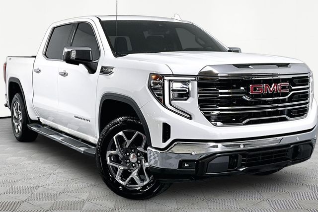 Summit White 2025 GMC Sierra 1500 Pickup Truck Four-Wheel Drive Automatic