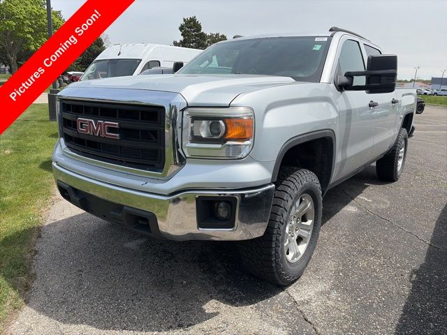 Quicksilver Metallic 2014 GMC Sierra 1500 Pickup Truck Four-Wheel Drive 6-Speed Automatic Overdrive
