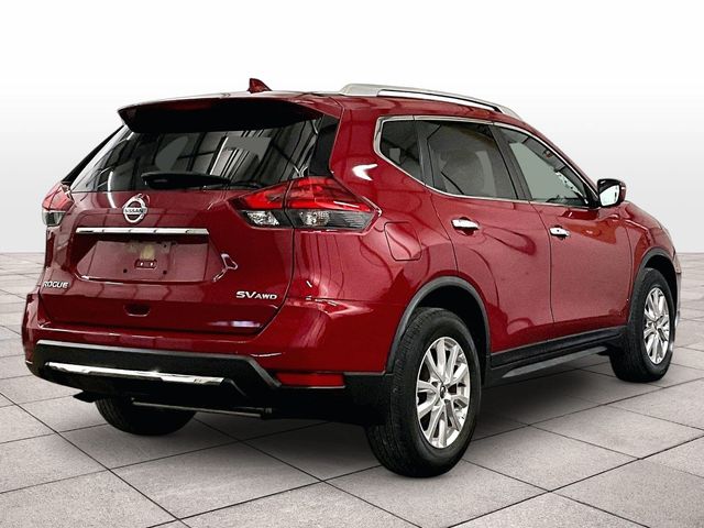 2017 Nissan Rogue SV Red at South Hills Kia