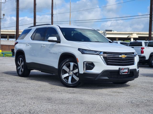 2023 Chevrolet Traverse LT Leather White at DeMontrond Gulf Freeway