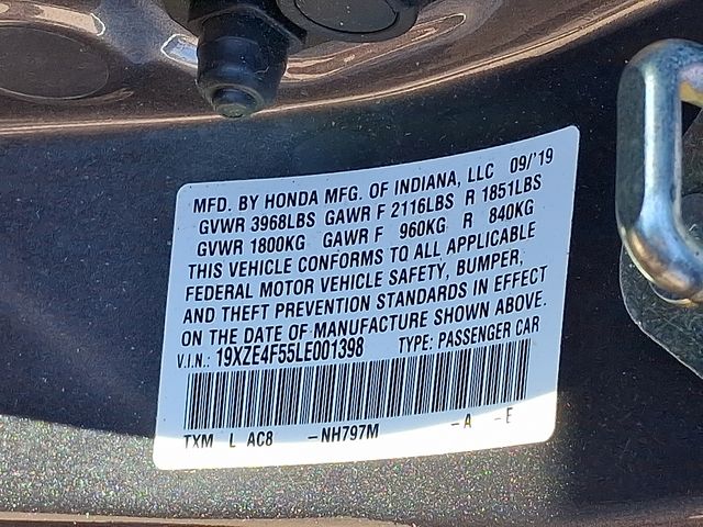 used 2020 Honda Insight car, priced at $15,882