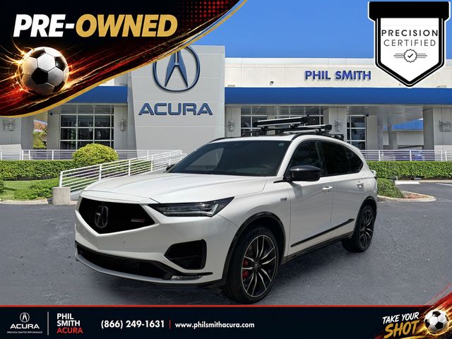 Platinum White 2024 Acura MDX SUV / Crossover All-Wheel Drive Automatic