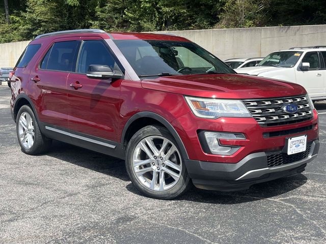 Ruby Red Metallic 2016 Ford Explorer SUV / Crossover Front-Wheel Drive 6-Speed Automatic