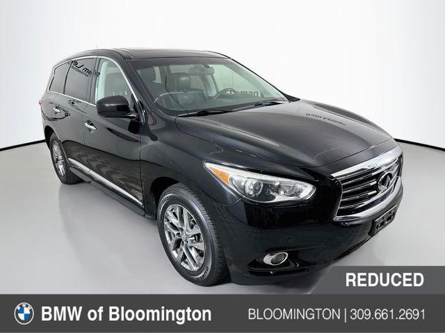 Black Obsidian 2013 INFINITI JX35 SUV / Crossover All-Wheel Drive Continuously Variable Transmission