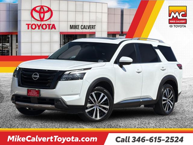 White Pearl 2025 Nissan Pathfinder SUV / Crossover Front-Wheel Drive 9-Speed Automatic