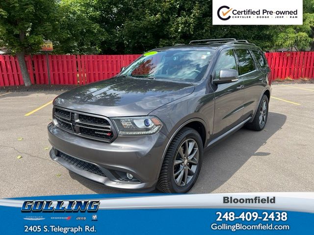 Granite Metallic Clearcoat 2018 Dodge Durango SUV / Crossover All-Wheel Drive 8-Speed Automatic