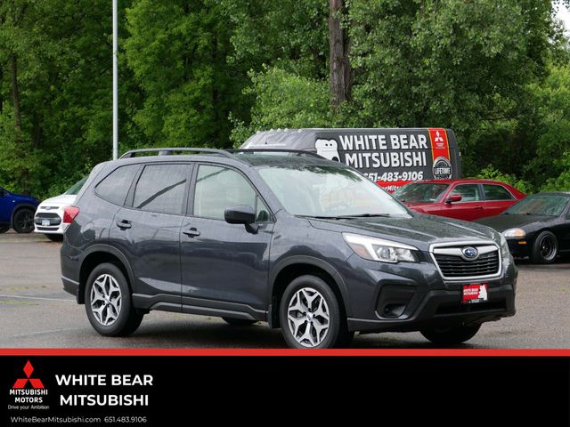 Dark Gray Metallic 2019 Subaru Forester SUV / Crossover All-Wheel Drive Continuously Variable Transmission