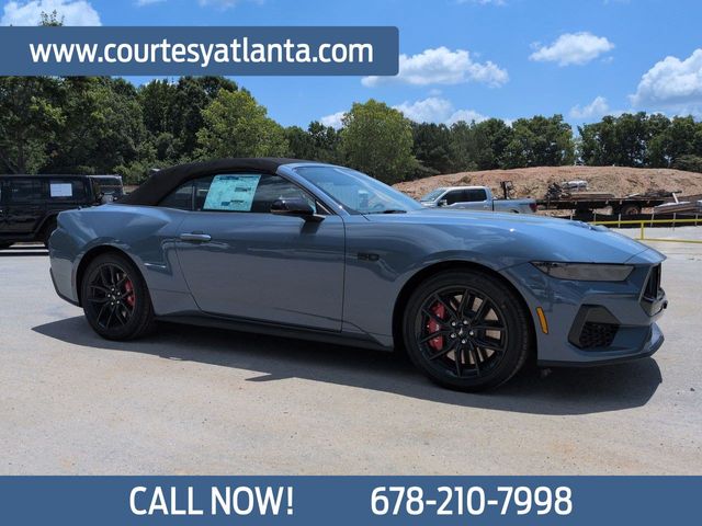 Vapor Blue Metallic 2026 Ford Mustang Convertible Rear-Wheel Drive Automatic