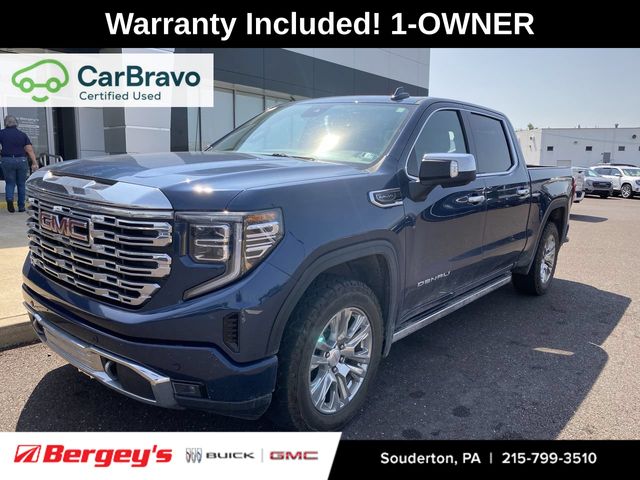 Pacific Blue Metallic 2022 GMC Sierra 1500 Pickup Truck Four-Wheel Drive Automatic