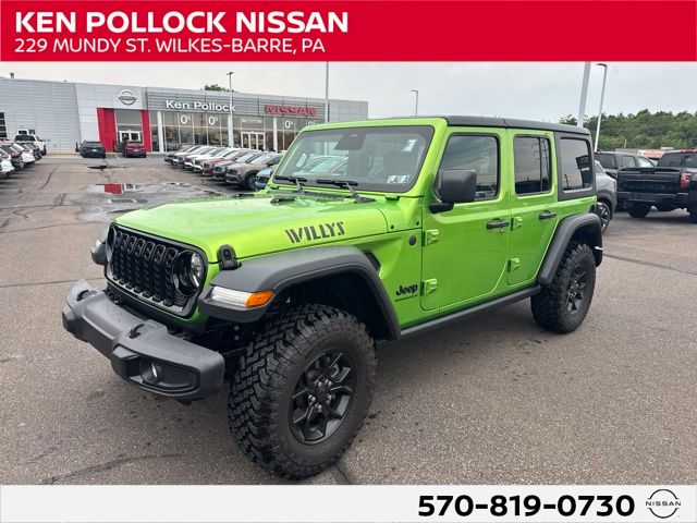 Mojito Clearcoat 2026 Jeep Wrangler SUV / Crossover Four-Wheel Drive 8-Speed Automatic