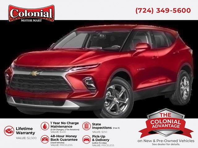 Radiant Red Tintcoat 2024 Chevrolet Blazer 3LT AWD SUV / Crossover All-Wheel Drive 9-Speed Automatic Overdrive