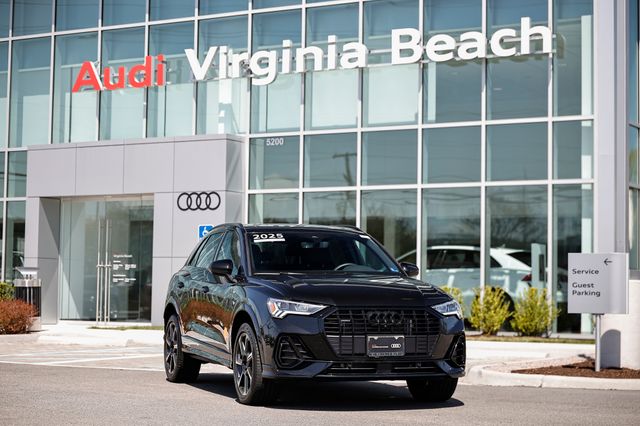 Mythos Black Metallic 2025 Audi Q3 quattro Premium Plus S Line 45 TFSI SUV / Crossover All-Wheel Drive 8-Speed Automatic