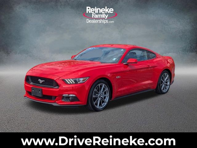 Race Red 2015 Ford Mustang GT Premium Coupe RWD Coupe Rear-Wheel Drive 6-Speed Manual