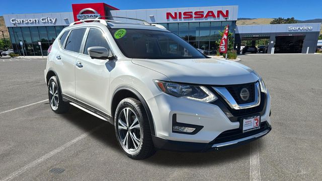 Pearl White Tricoat 2020 Nissan Rogue SUV / Crossover All-Wheel Drive Continuously Variable Transmission