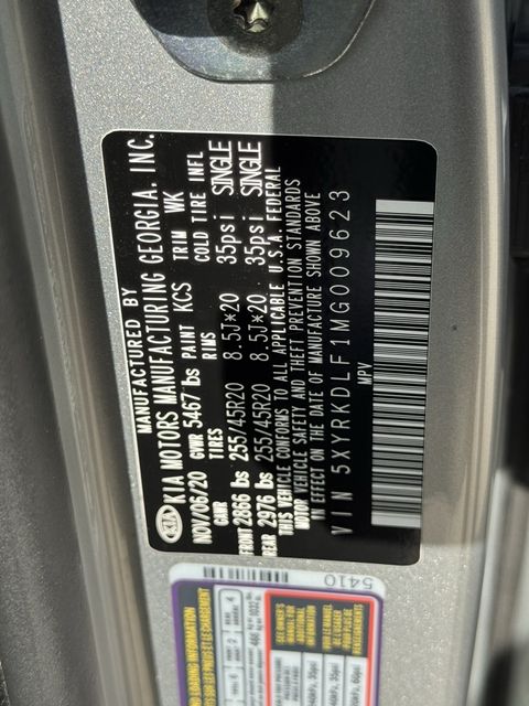 2021 Kia Sorento SX Prestige X-Line Silver at Shottenkirk Kia Fort Bend