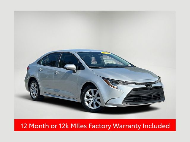 Classic Silver Metallic 2023 Toyota Corolla Sedan Front-Wheel Drive Continuously Variable Transmission