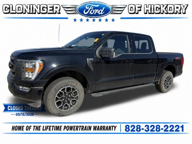 Agate Black Metallic 2023 Ford F-150 Pickup Truck Four-Wheel Drive Automatic