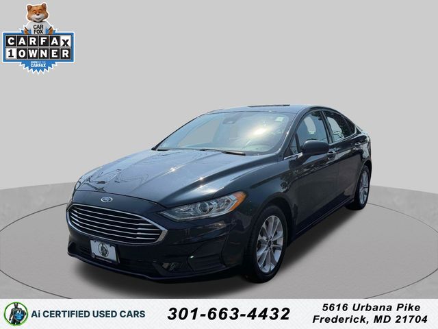Blue Metallic 2020 Ford Fusion Sedan Front-Wheel Drive 6-Speed Automatic