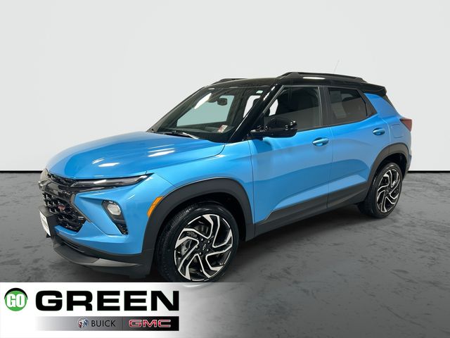 Marina Blue Metallic 2025 Chevrolet Trailblazer RS FWD SUV / Crossover Front-Wheel Drive Continuously Variable Transmission