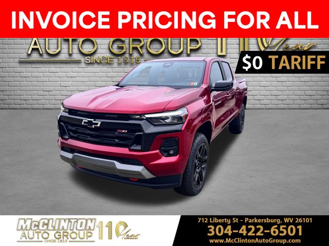 2025 Radiant Red Tintcoat Chevrolet Colorado Z71 4X4 Truck
