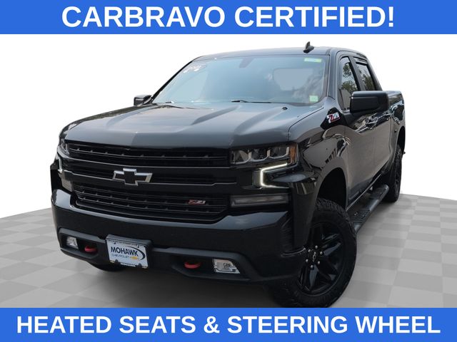 Black 2021 Chevrolet Silverado 1500 Pickup Truck Four-Wheel Drive Automatic