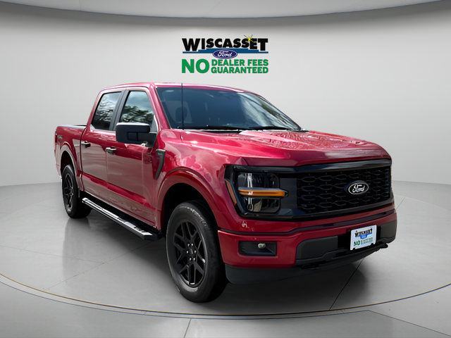 Red Metallic 2025 Ford F-150 Pickup Truck Four-Wheel Drive Automatic