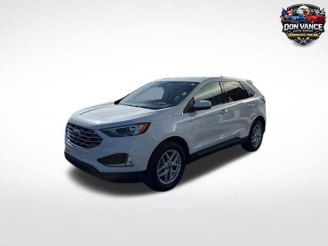 White Metallic 2022 Ford Edge SEL AWD SUV / Crossover All-Wheel Drive 8-Speed Automatic