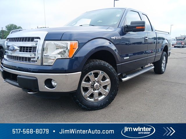 Blue Jeans Metallic 2013 Ford F-150 Pickup Truck Four-Wheel Drive 6-Speed Automatic