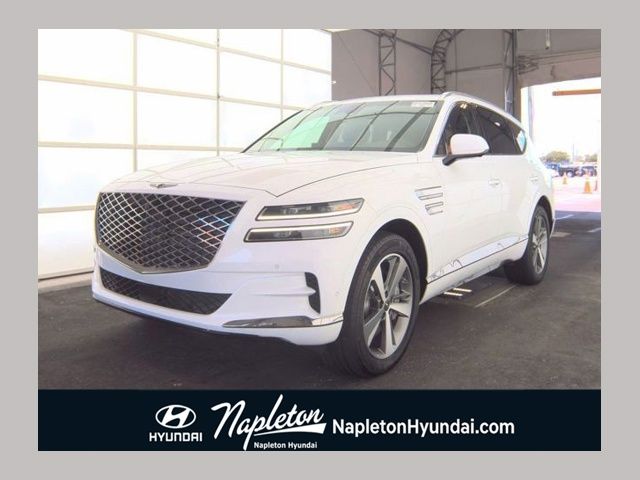 Alta White 2024 Genesis GV80 SUV / Crossover All-Wheel Drive 8-Speed Automatic