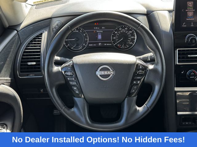 2024 Nissan Armada SV White at DeMontrond Ford