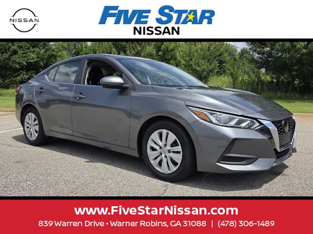 Gray (Gun Metallic) 2023 Nissan Sentra Sedan Front-Wheel Drive Continuously Variable Transmission