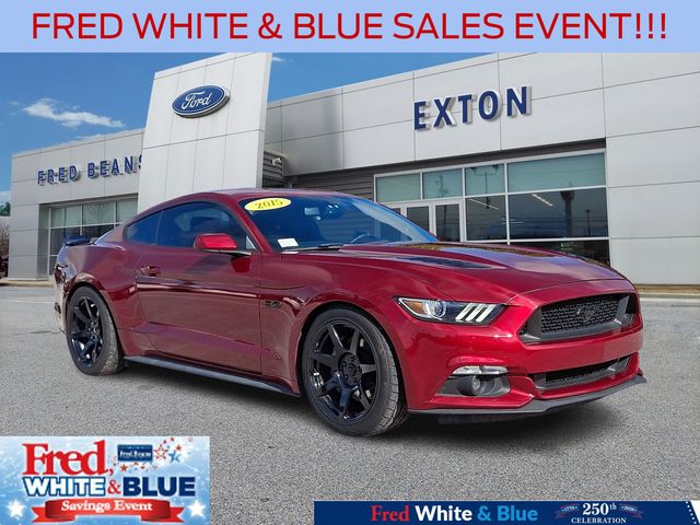 Ruby Red Metallic 2015 Ford Mustang Coupe Rear-Wheel Drive 6-Speed Automatic