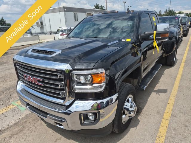 Black 2018 GMC Sierra 3500HD Pickup Truck Four-Wheel Drive 6-Speed Automatic