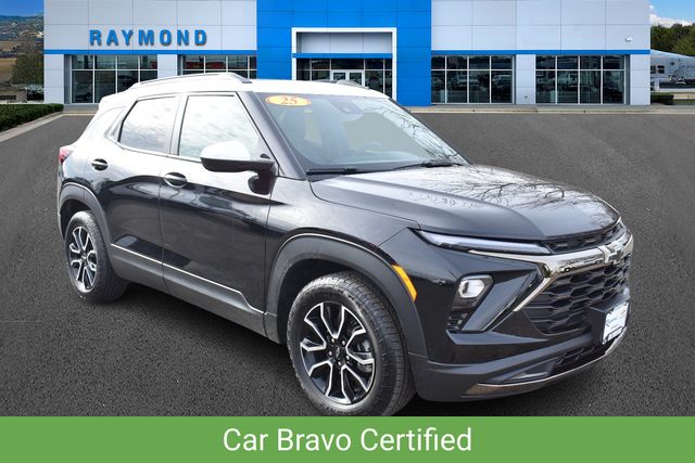 Black Metallic 2025 Chevrolet Trailblazer SUV / Crossover Front-Wheel Drive Continuously Variable Transmission