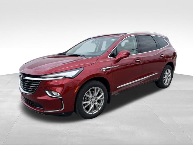 Cherry Red 2023 Buick Enclave SUV / Crossover Front-Wheel Drive 9-Speed Automatic